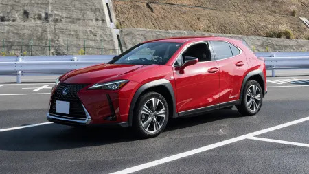 Lexus UX 300e with simulated manual transmission
